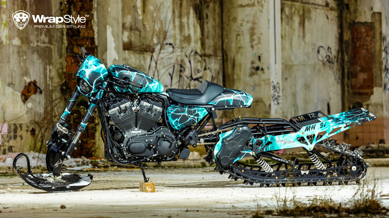 Harley-Davidson Dragsnow - Blue Design - img 2 small