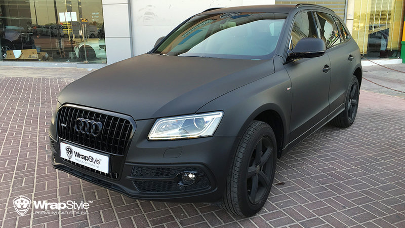 Audi Q5 - Avery Black Matt wrap - img 2 small