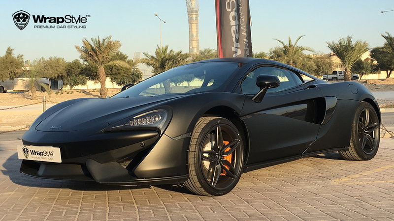McLaren 540C - Black Matt wrap - img 1 small