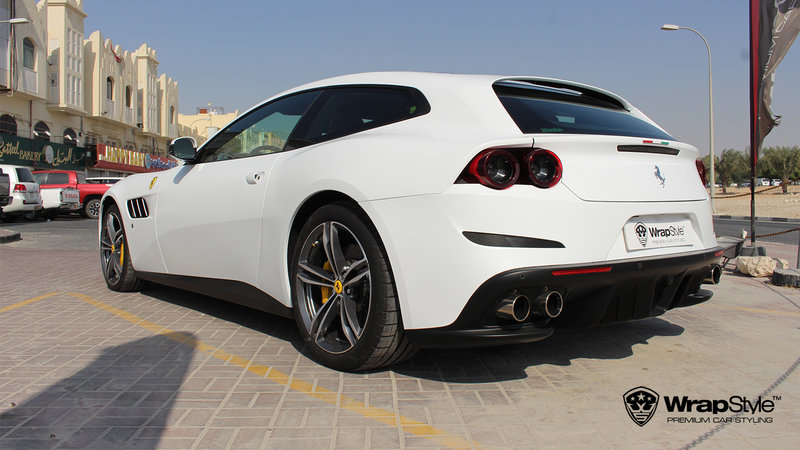 Ferrari GTC 4 Lusso - White Matt wrap - img 2 small