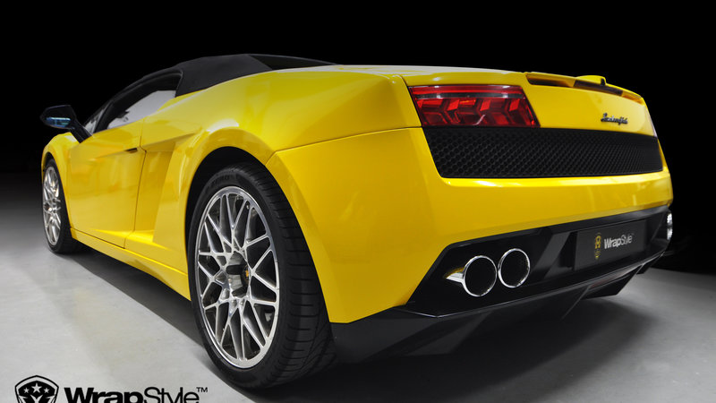 Lamborghini Gallardo - Yellow Gloss wrap - img 1 small