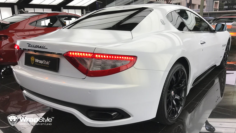 Maserati GranTurismo - White Gloss wrap - img 2 small