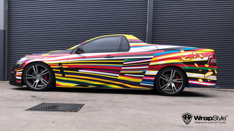 HSV Maloo - Colorful Stripes design - img 2 small