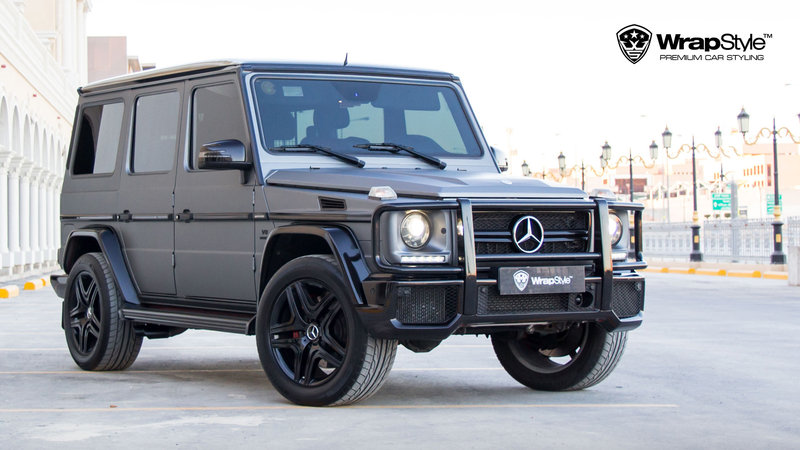 Mercedes G - Grey Matt wrap - img 2 small