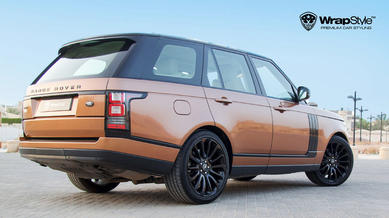 Range Rover HSE - Orange Metallic wrap - img 3 small