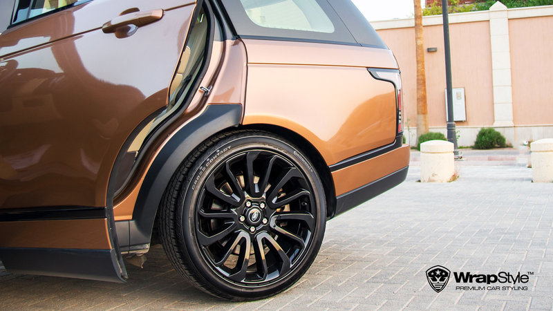 Range Rover HSE - Orange Metallic wrap - img 1 small