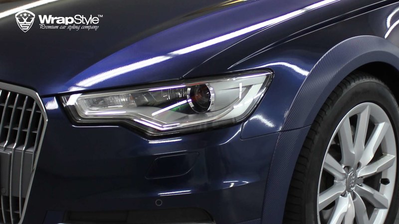 Audi A6 - Midnight Blue Gloss wrap - img 1 small