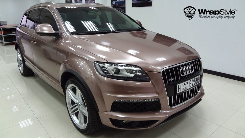 Audi Q7 - Bronze Gloss wrap - img 1 small