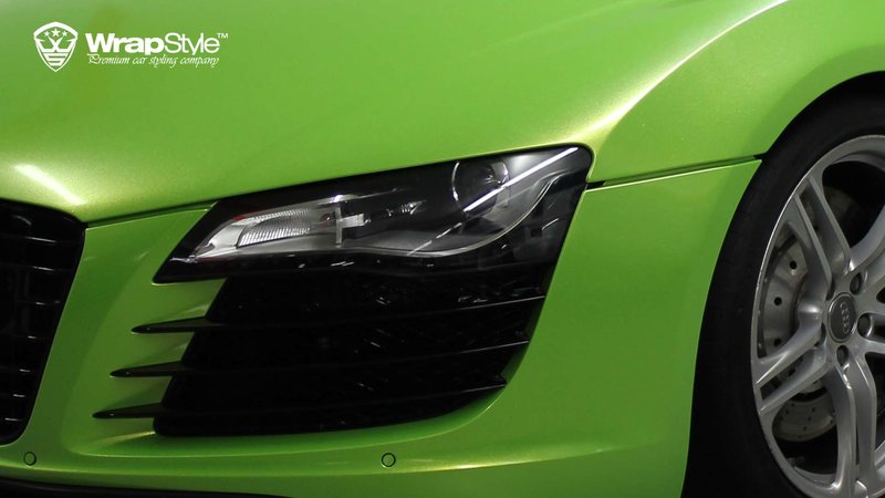 Audi R8 - Toxic Green wrap - img 3 small