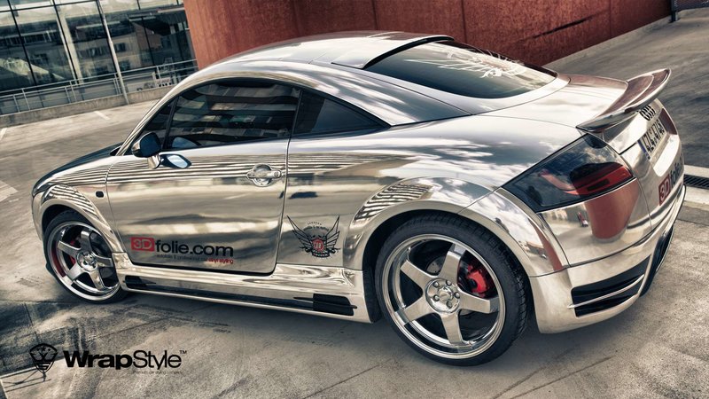 Audi TT - Chrome Gloss wrap - img 2 small