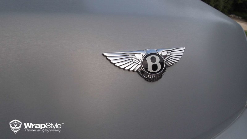 Bentley Continental - Brushed Aluminium wrap - img 2 small