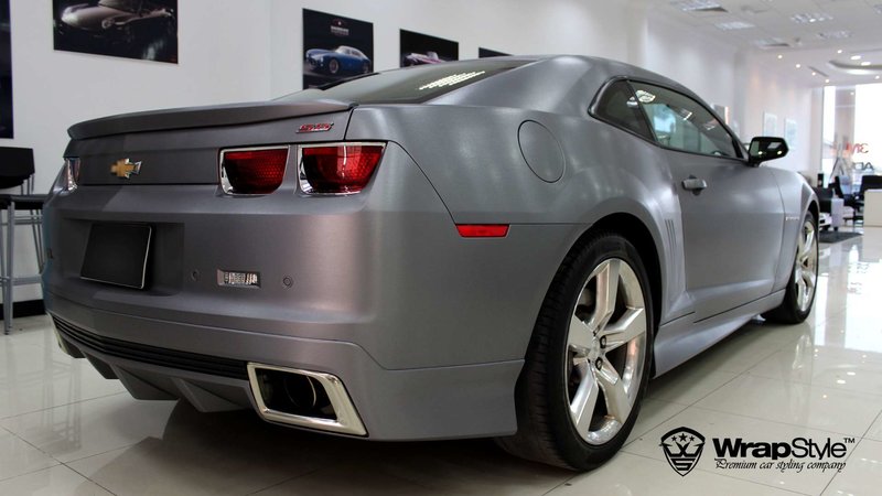 Chevrolet Camaro - Brushed Aluminium wrap - img 2 small