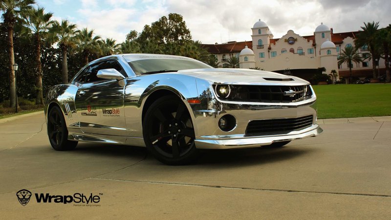 Chevrolet Camaro - Chrome Gloss wrap - img 1 small
