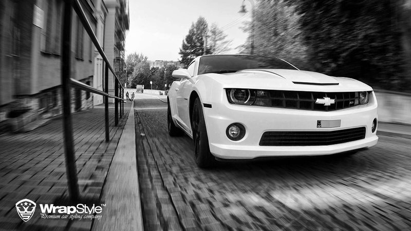 Chevrolet Camaro - White Gloss wrap - img 2 small