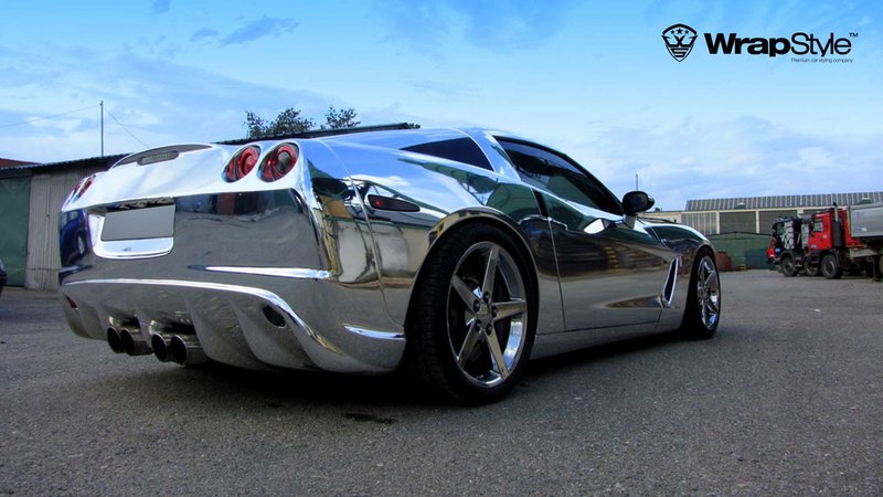 Chevrolet Corvette - Chrome Gloss wrap - img 2 small