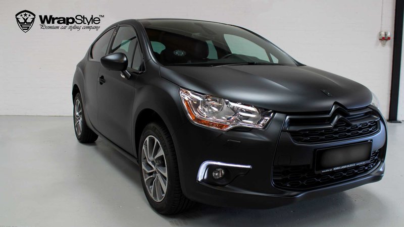 Citroen DS4 - Black Matt wrap - img 2 small