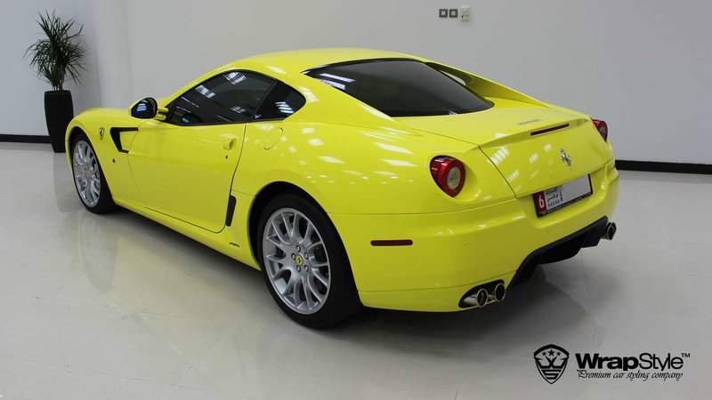 Ferrari 599 - Yellow Gloss wrap - img 1 small