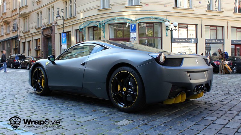Ferrari Italia - Anthracite Matt wrap - img 2 small