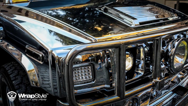 Hummer H2 - Chrome Gloss wrap - img 1 small
