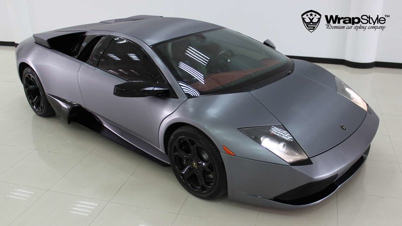 Lambo Murcielago - Brushed Aluminium wrap - img 2 small