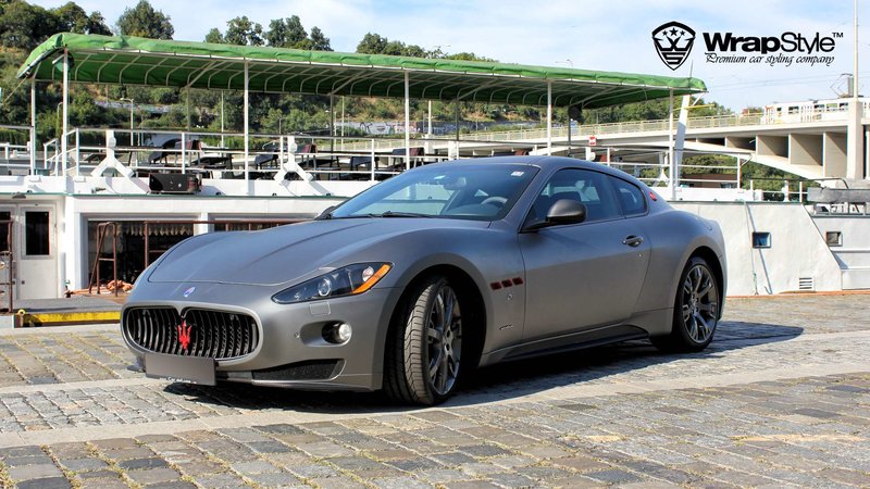 Maserati GranTurismo - Anthracite Matt wrap - img 2 small