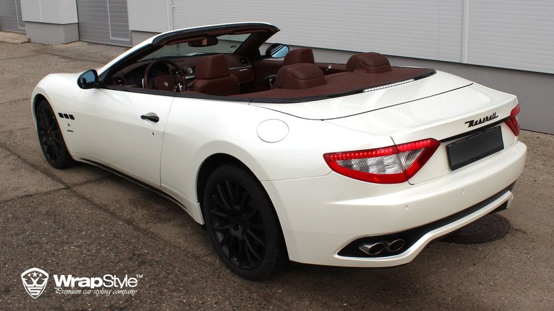Maserati GranCabrio - White Pearl wrap - img 3 small