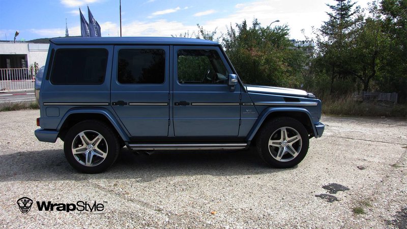Mercedes G - Blue Metallic wrap - img 2 small