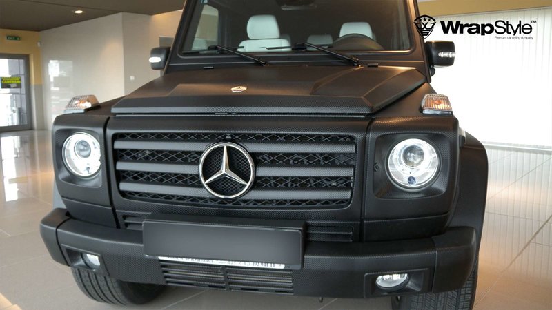 Mercedes G - Black Carbon wrap - img 1 small