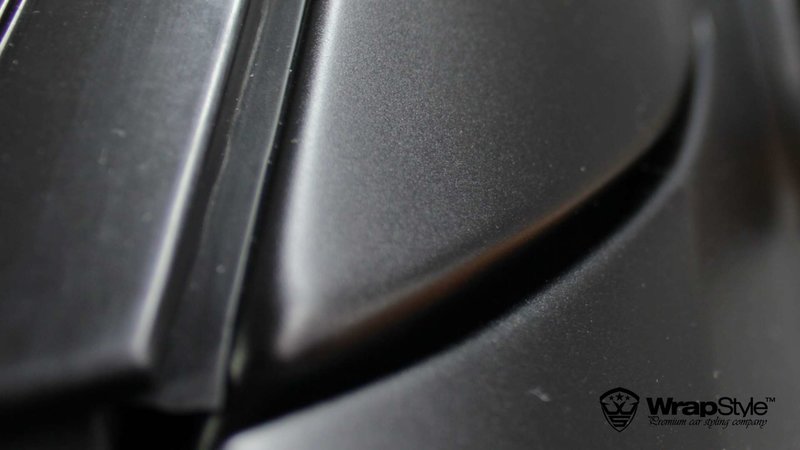 Mercedes GL  - Black Matt wrap - img 2 small