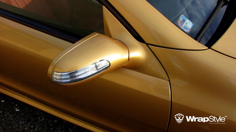Mercedes SL - Gold Gloss wrap - img 2 small