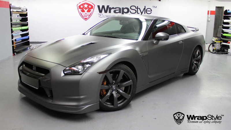 Nissan GTR - Anthracite Matt wrap - img 1 small