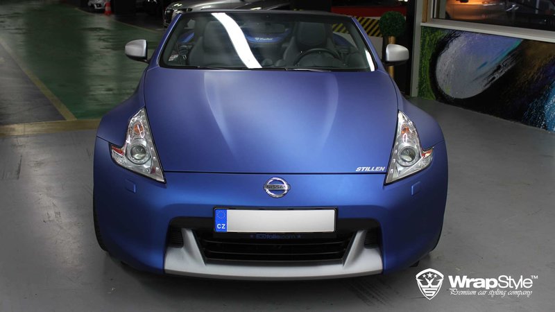 Nissan GTR  - Deep Ocean Matt wrap - img 2 small