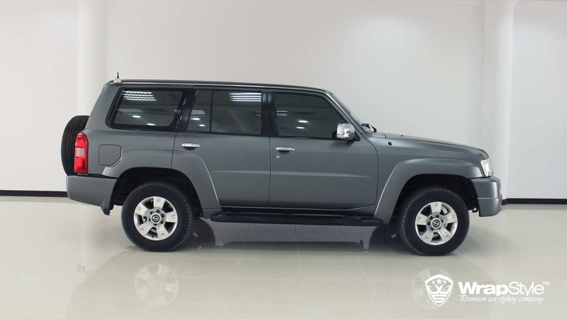 Nissan Patrol - Anthracite Matt wrap - img 1 small