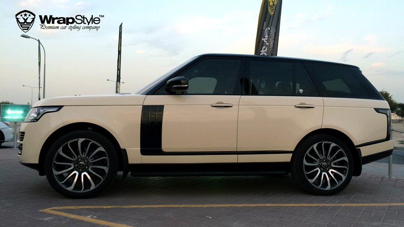 Range Rover - Ivory Gloss wrap - img 1 small