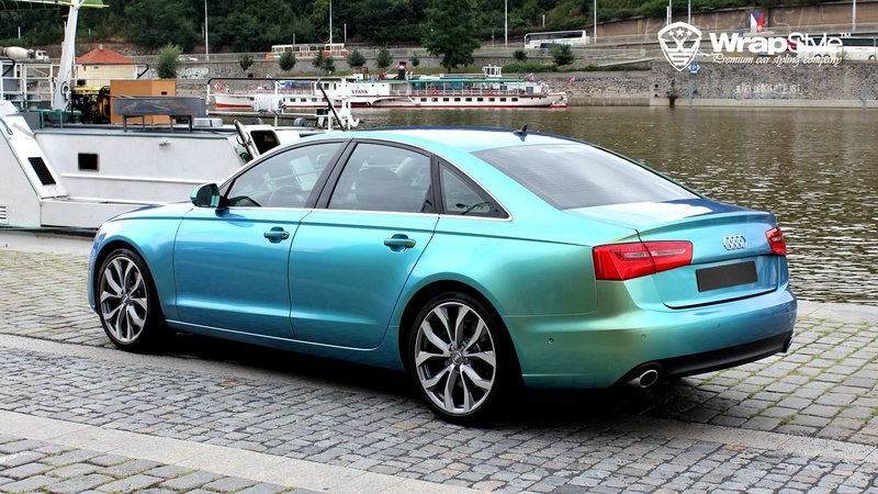 Audi A6 - Iridescent Gloss wrap - img 2 small