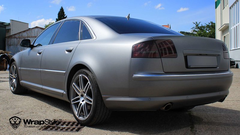 Audi A8 - Grey Matt wrap - img 1 small