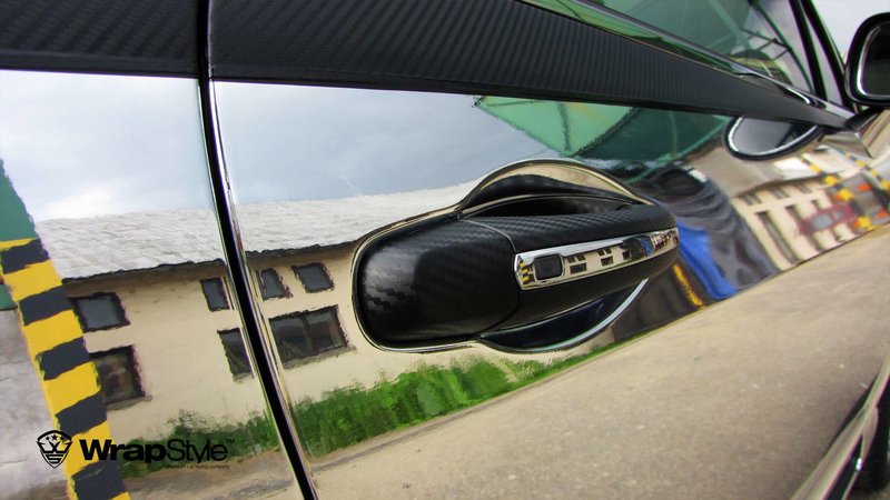Bentley Continental - Chrome Carbon wrap - img 1 small