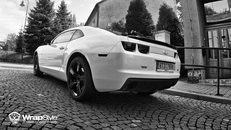 Chevrolet Camaro - White Gloss wrap - img 1 small