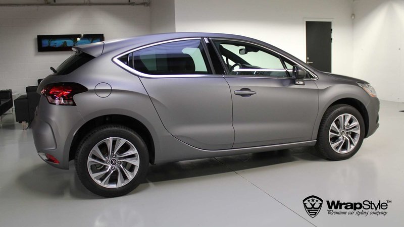 Citroen DS4 - Grey Matt wrap - img 2 small