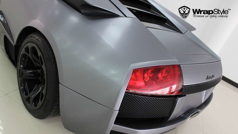 Lambo Murcielago - Brushed Aluminium wrap - img 1 small