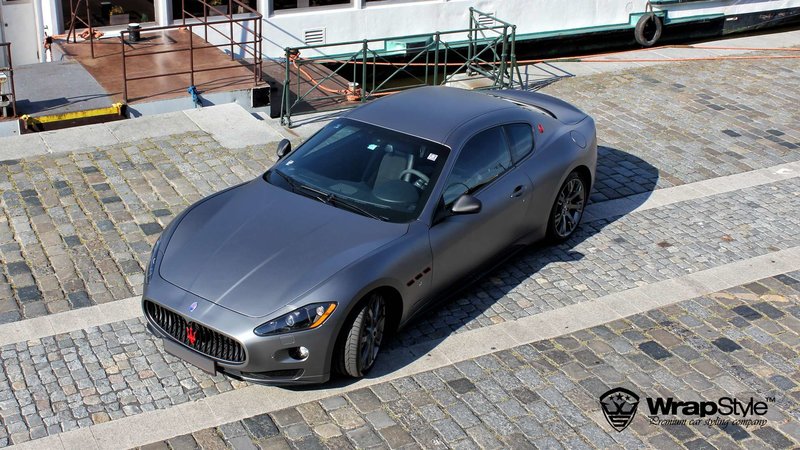 Maserati GranTurismo - Anthracite Matt wrap - img 1 small