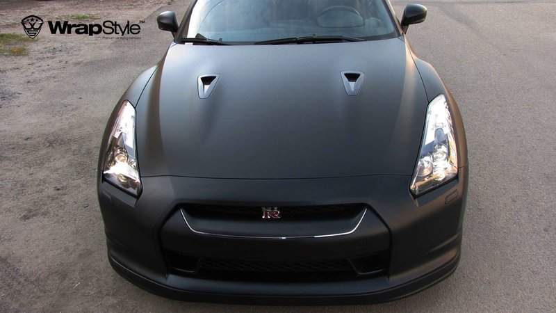 Nissan GTR - Black Matt wrap - img 1 small