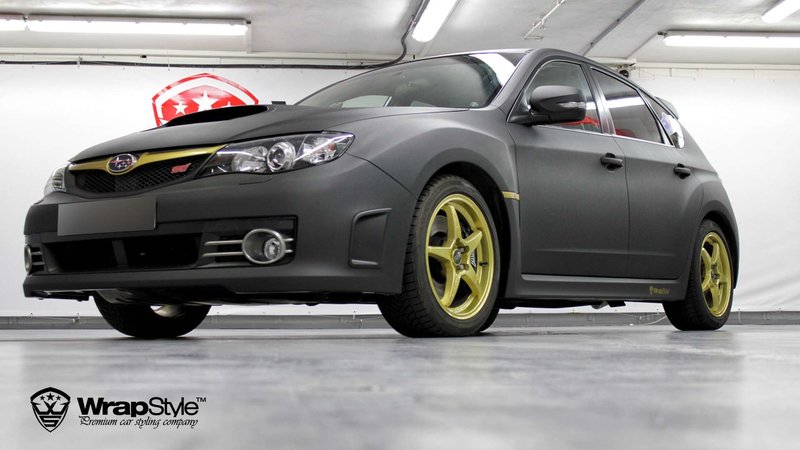 Subaru STI - White Gloss wrap - img 1 small