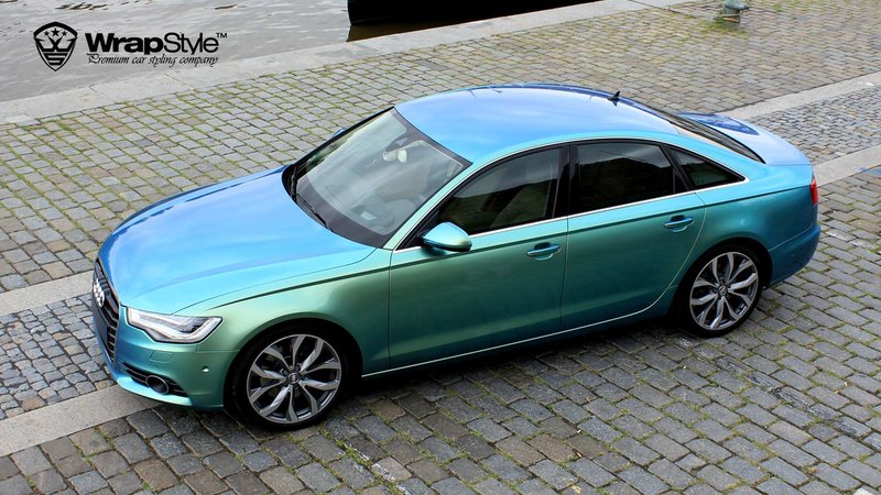 Audi A6 - Iridescent Gloss wrap - img 1 small