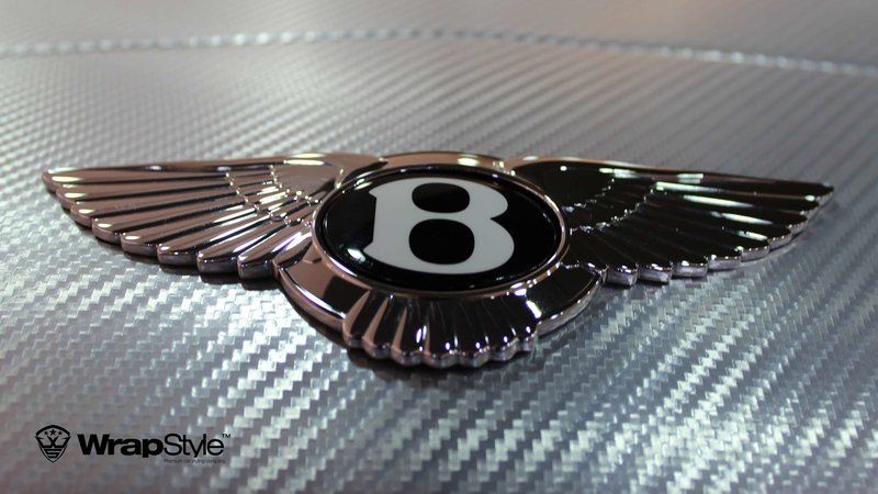 Bentley Continental - Silver Carbon wrap - img 1 small
