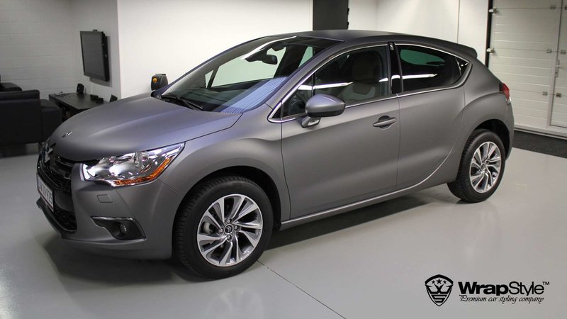 Citroen DS4 - Grey Matt wrap - img 1 small