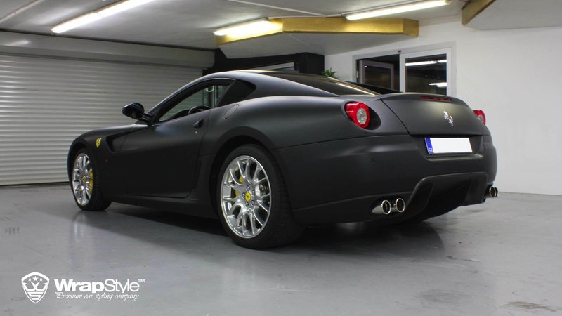 Ferrari 599 - Black Matt  wrap - img 2 small