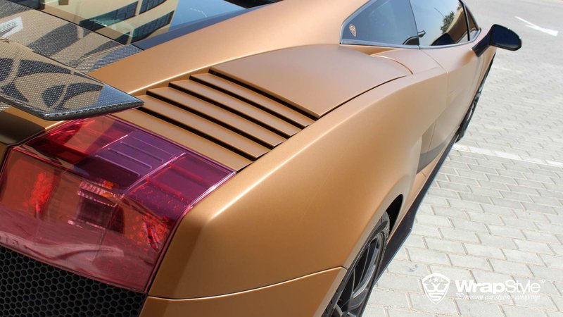 Lamborghini Superleggera - Brown Matt wrap - img 1 small