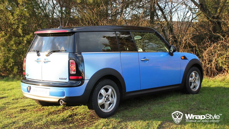 Mini Cooper - Poseidon Blue wrap - img 2 small