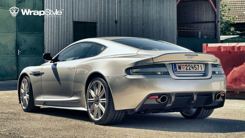 Aston Martin DBS - Silver Metallic wrap - img 1 small